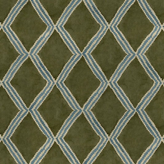 Linwood Inca Mossy Well FR Made to Measure Curtains