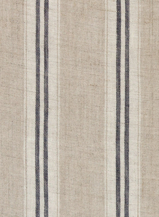 Kate Forman Stripe Indigo Made to Measure Curtains