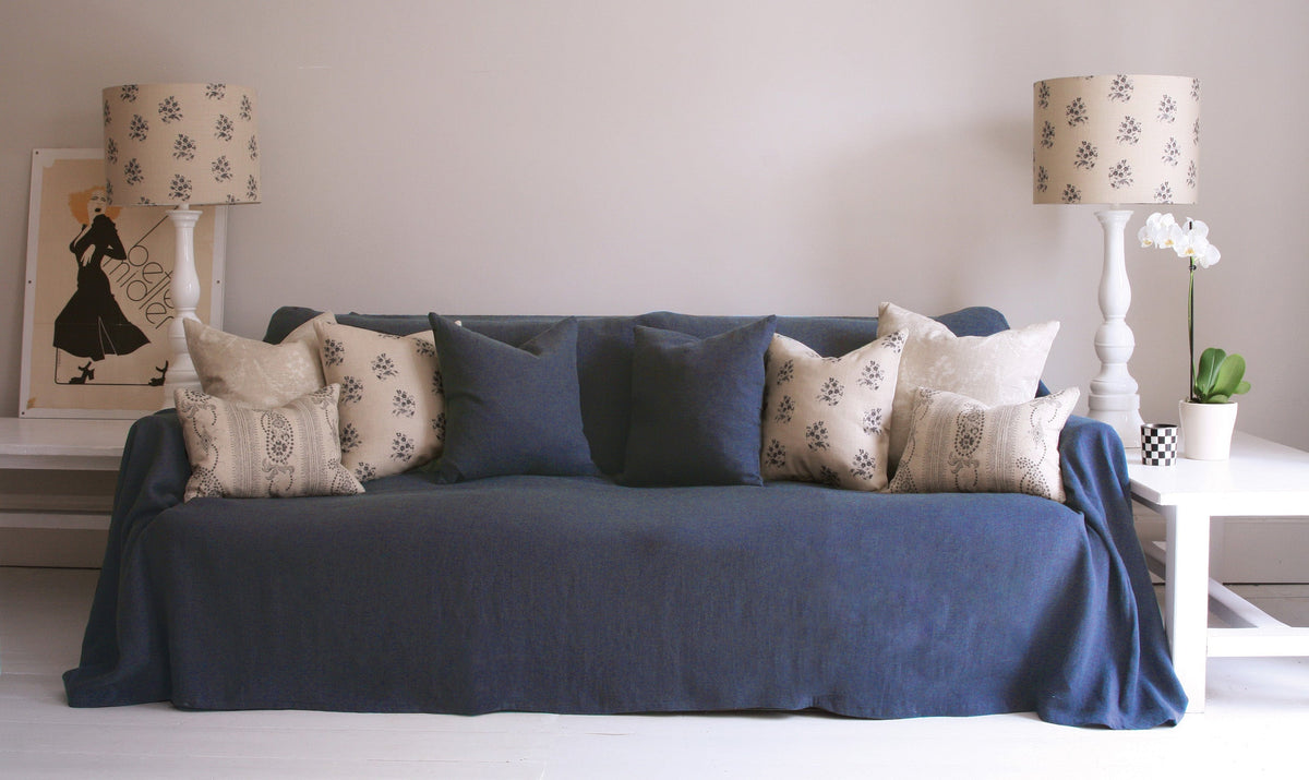 Kate Forman Stonewash Indigo Made to Measure Curtains – image 3