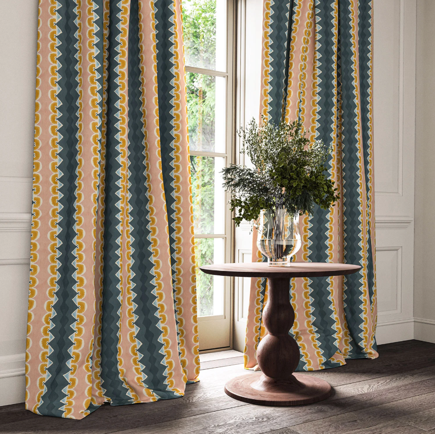 Ink - Taiki, Maru Collection by Linwood - Curtains