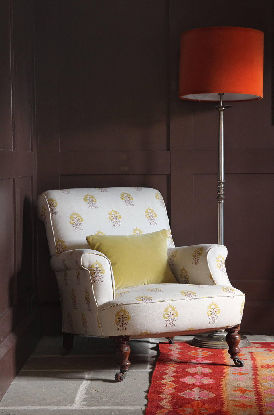 Kate Forman Iona Yellow Made to Measure Roman Blinds – image 2