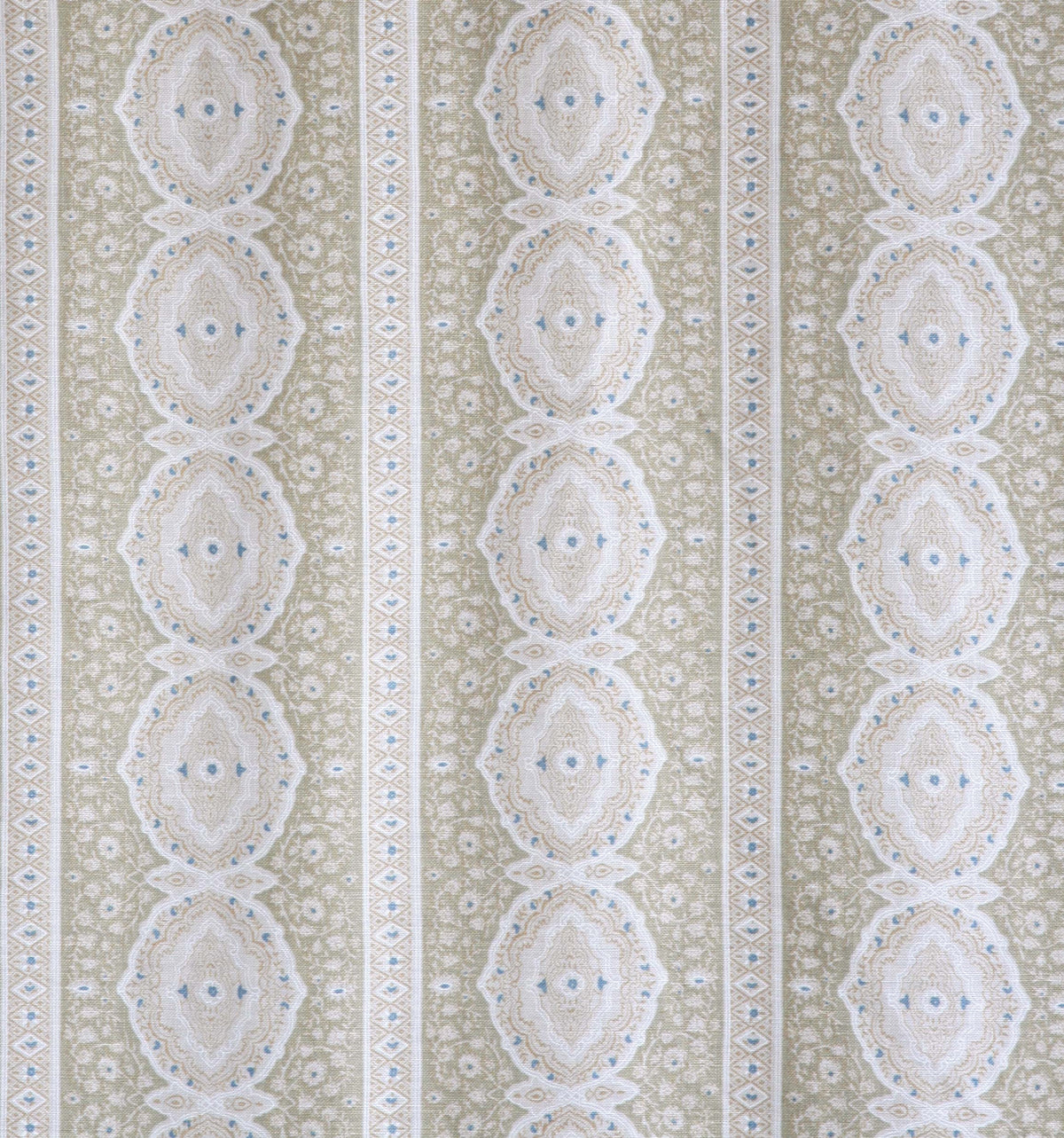Kate Forman Isla Green Made to Measure Curtains