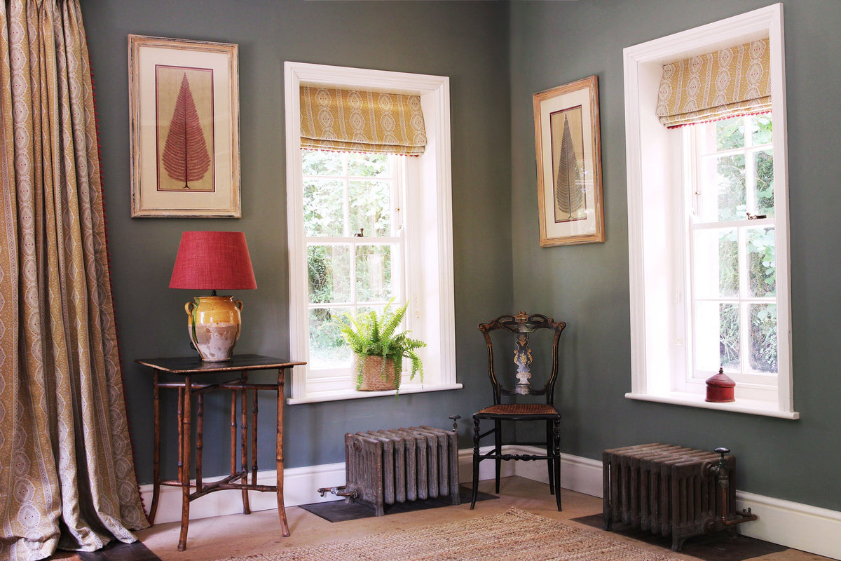 Kate Forman Isla Yellow Made to Measure Roman Blinds – image 3