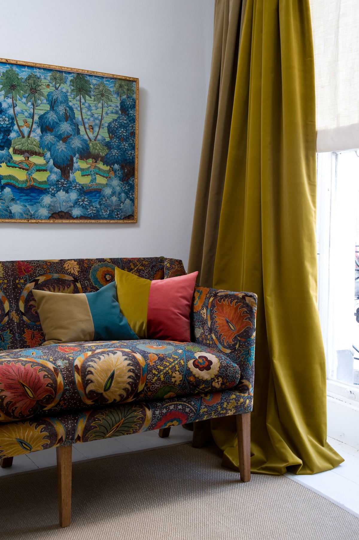 Lewis & Wood Joseph Persian Made to Measure Curtains – lifestyle photograph