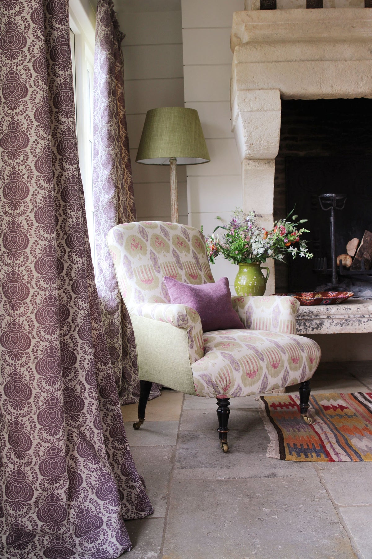 Kate Forman Margot Amethyst Made to Measure Roman Blinds – image 2
