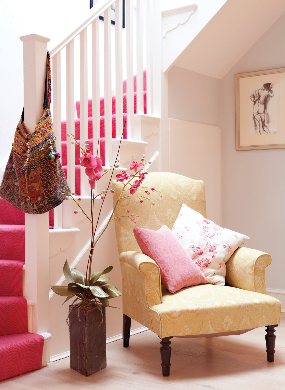 Kate Forman Josephine Yellow Made to Measure Roman Blinds – image 3