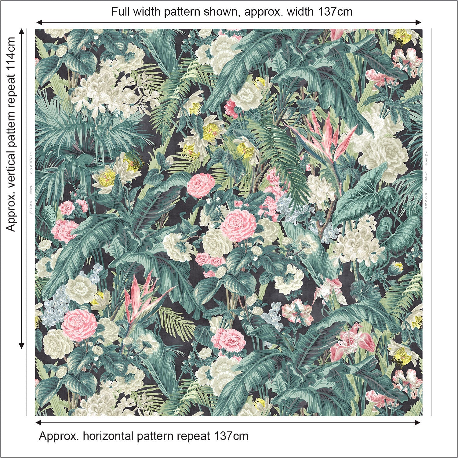Linwood Kahanu Nocturne Made to Measure Curtains