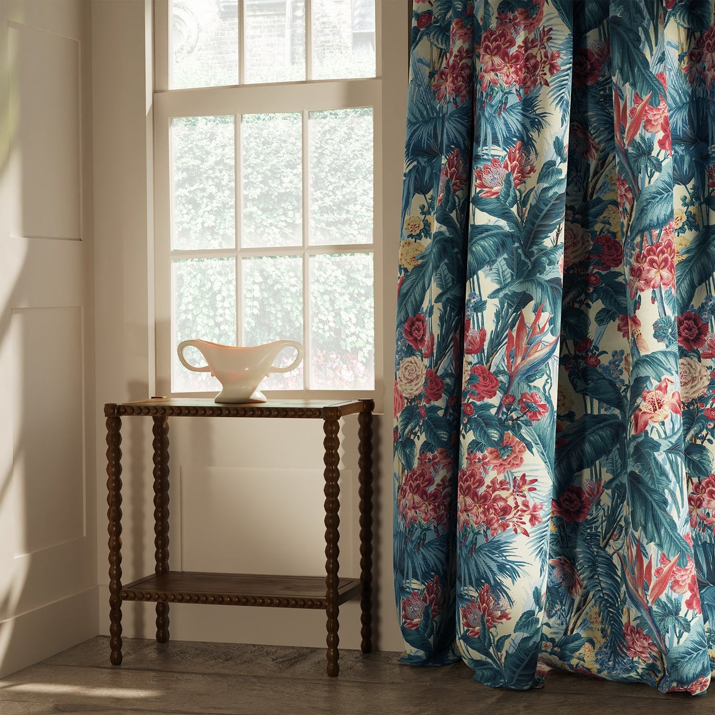 Linwood Kahanu Rose Made to Measure Curtains