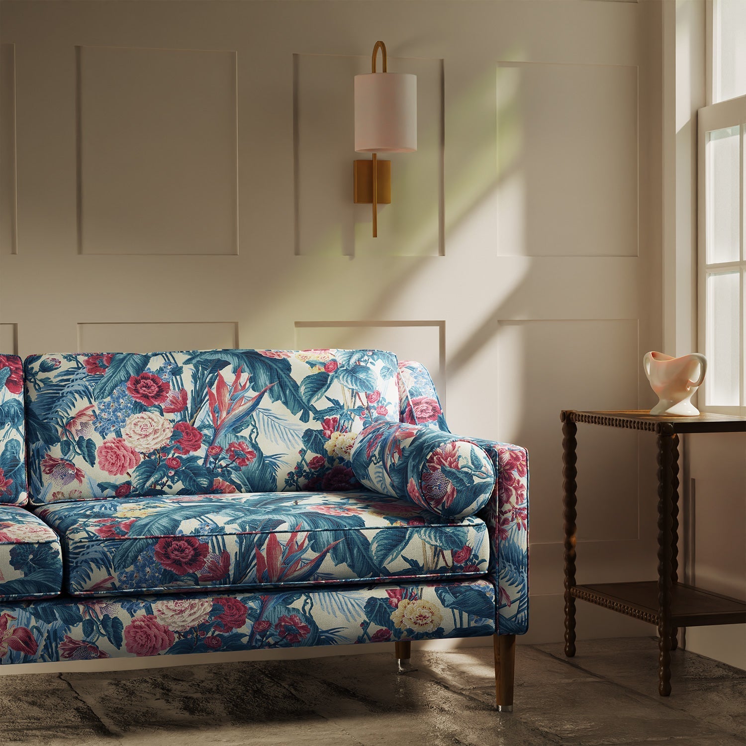 Linwood Kahanu Rose Made to Measure Curtains