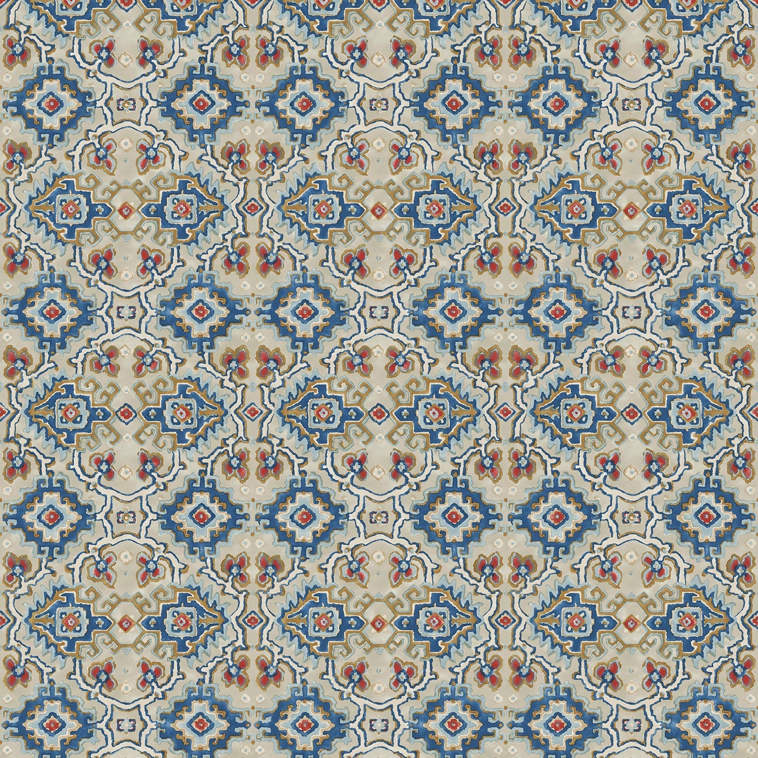 Linwood Kami Bluestone FR Made to Measure Curtains