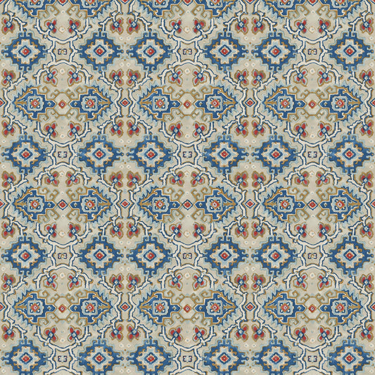 Linwood Kami Bluestone FR Made to Measure Curtains