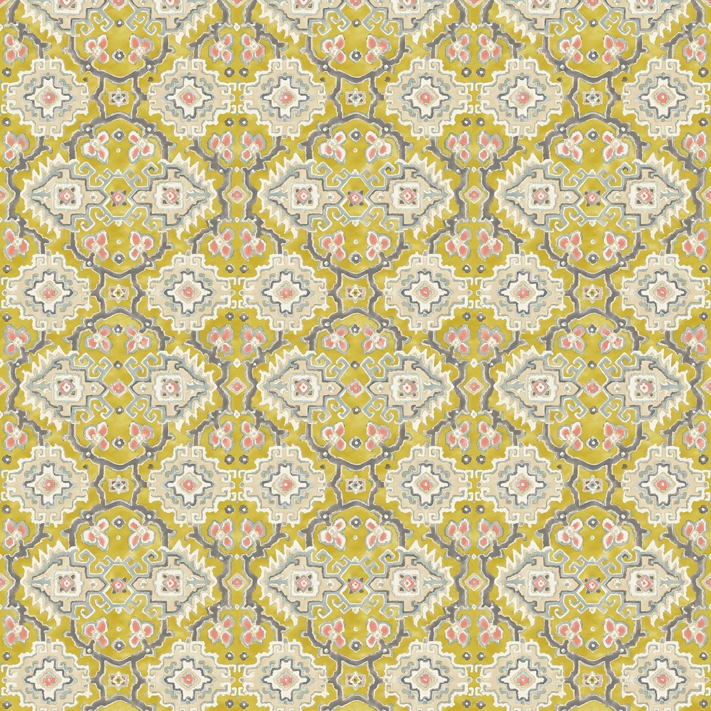 Linwood Kami Chartreuse FR Made to Measure Curtains