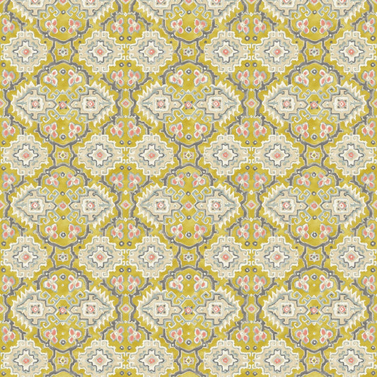 Linwood Kami Chartreuse FR Made to Measure Curtains