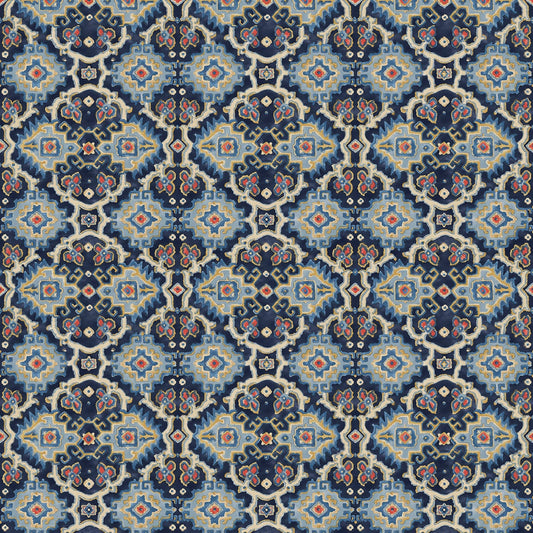 Linwood Kami Ocean FR Made to Measure Curtains