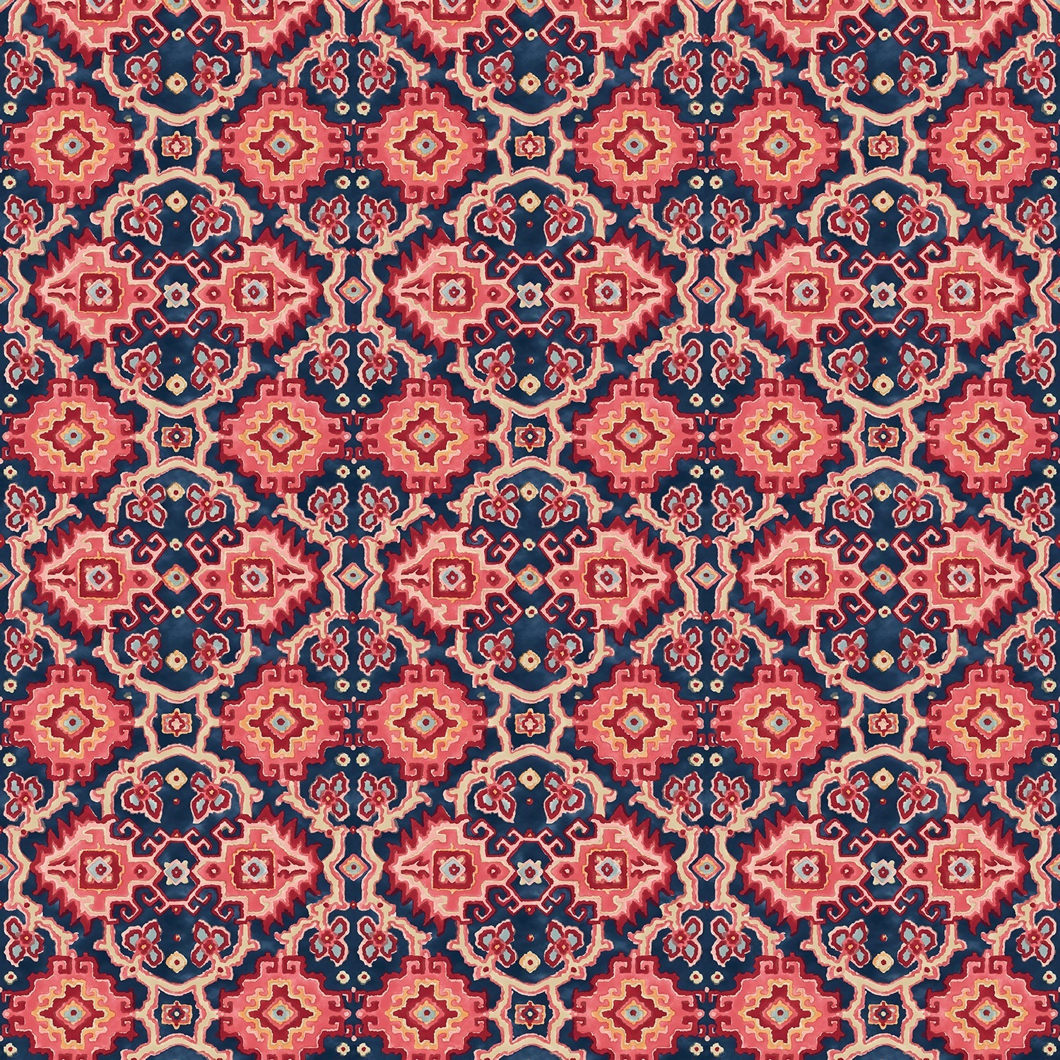 Linwood Kami Persian FR Made to Measure Curtains
