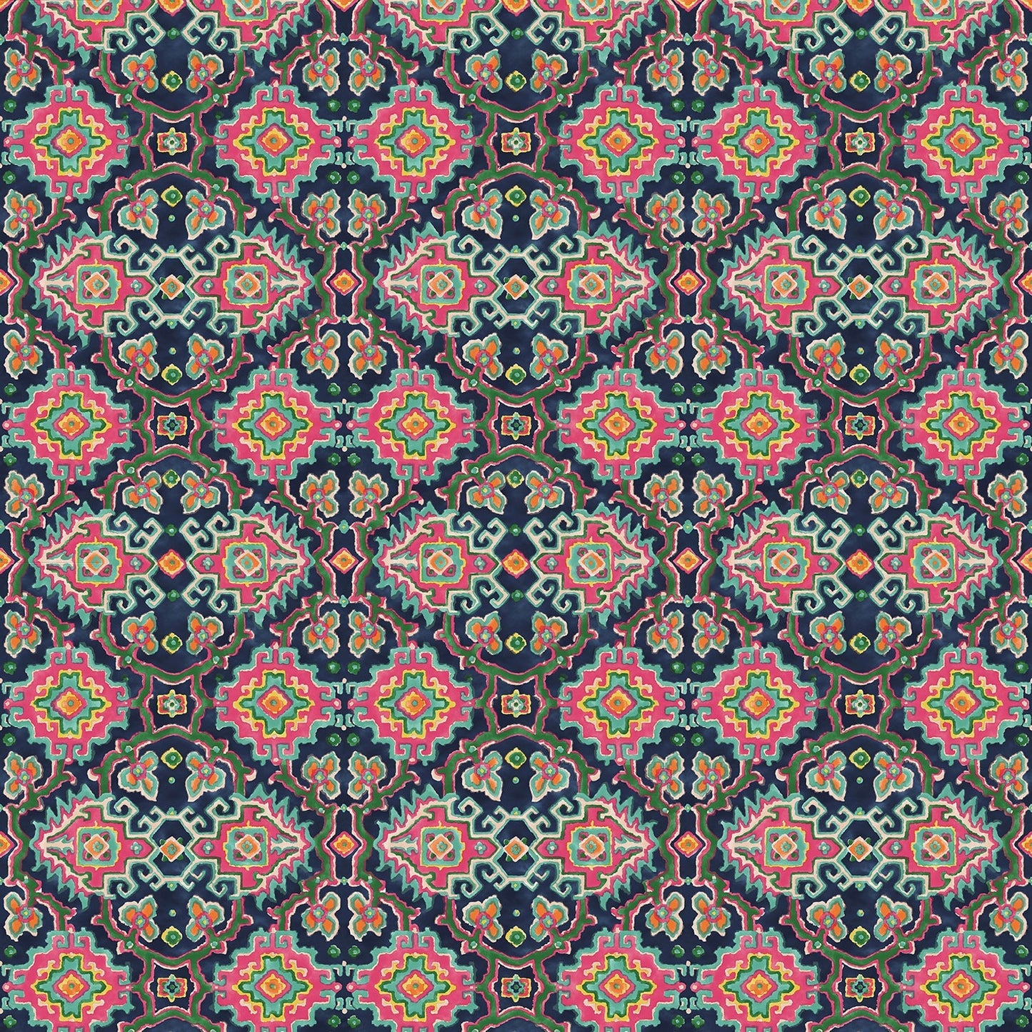 Linwood Kami Tropicana FR Made to Measure Curtains