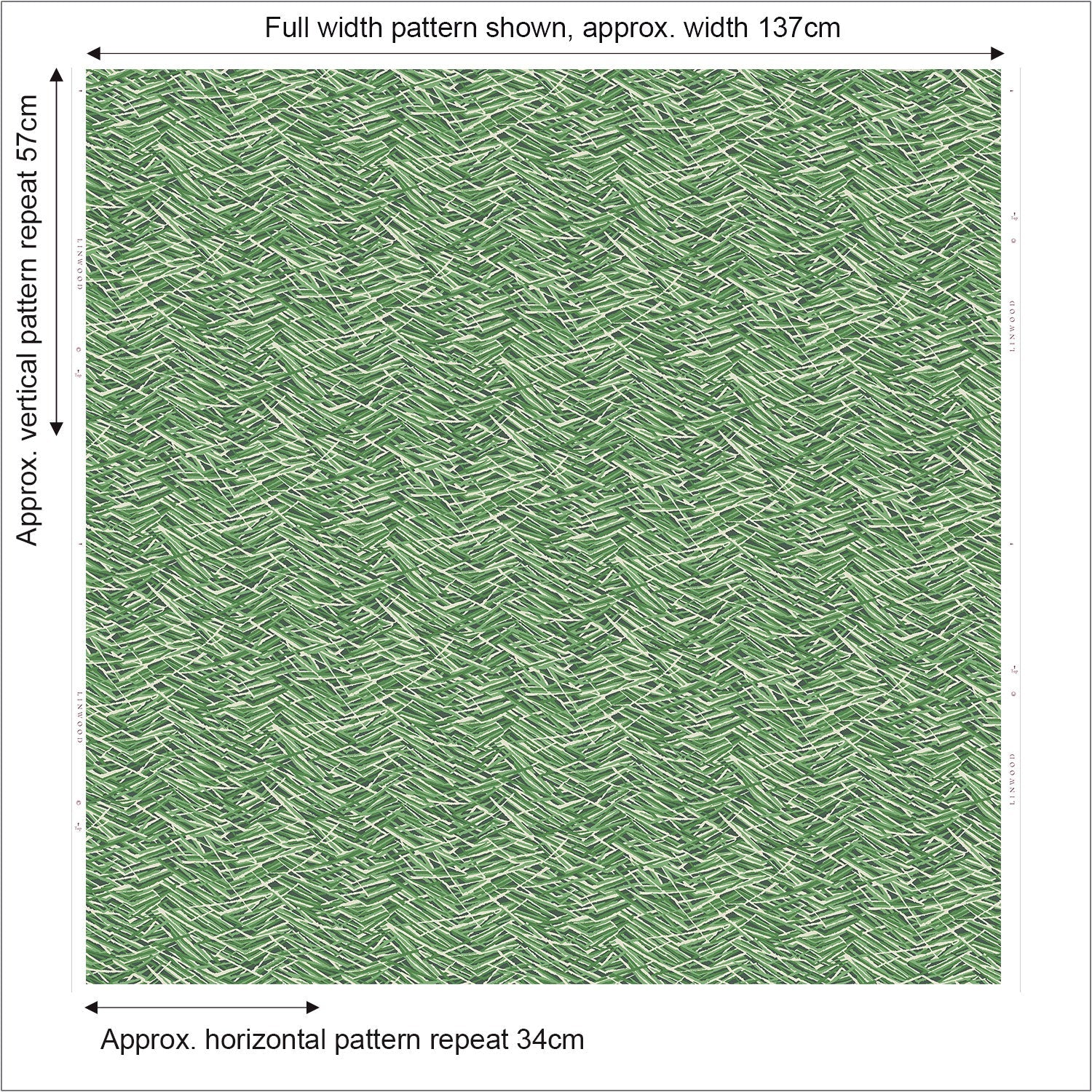 Linwood Kerplunk Emerald FR Made to Measure Curtains