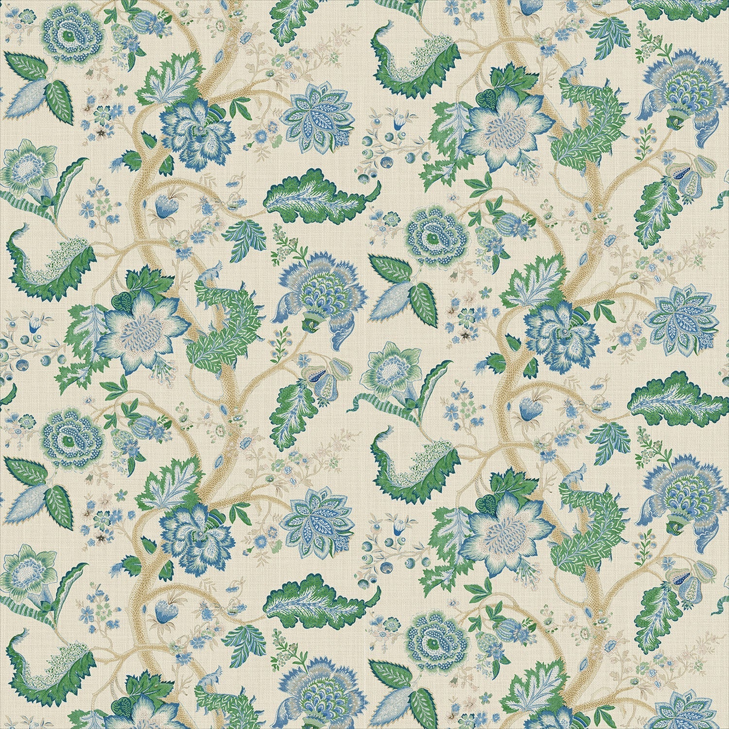 Linwood Kitty Blue Green Made to Measure Curtains