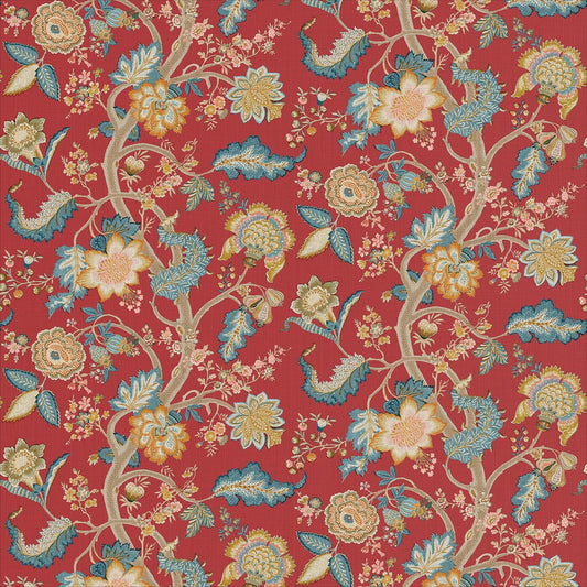 Linwood Kitty Classic Red Made to Measure Curtains