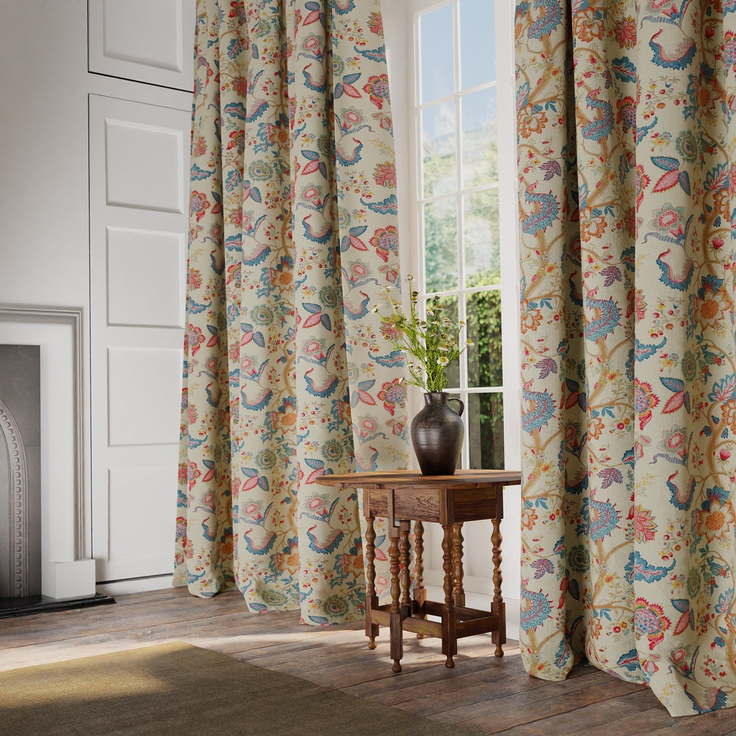 Linwood Kitty Indian Summer Made to Measure Curtains