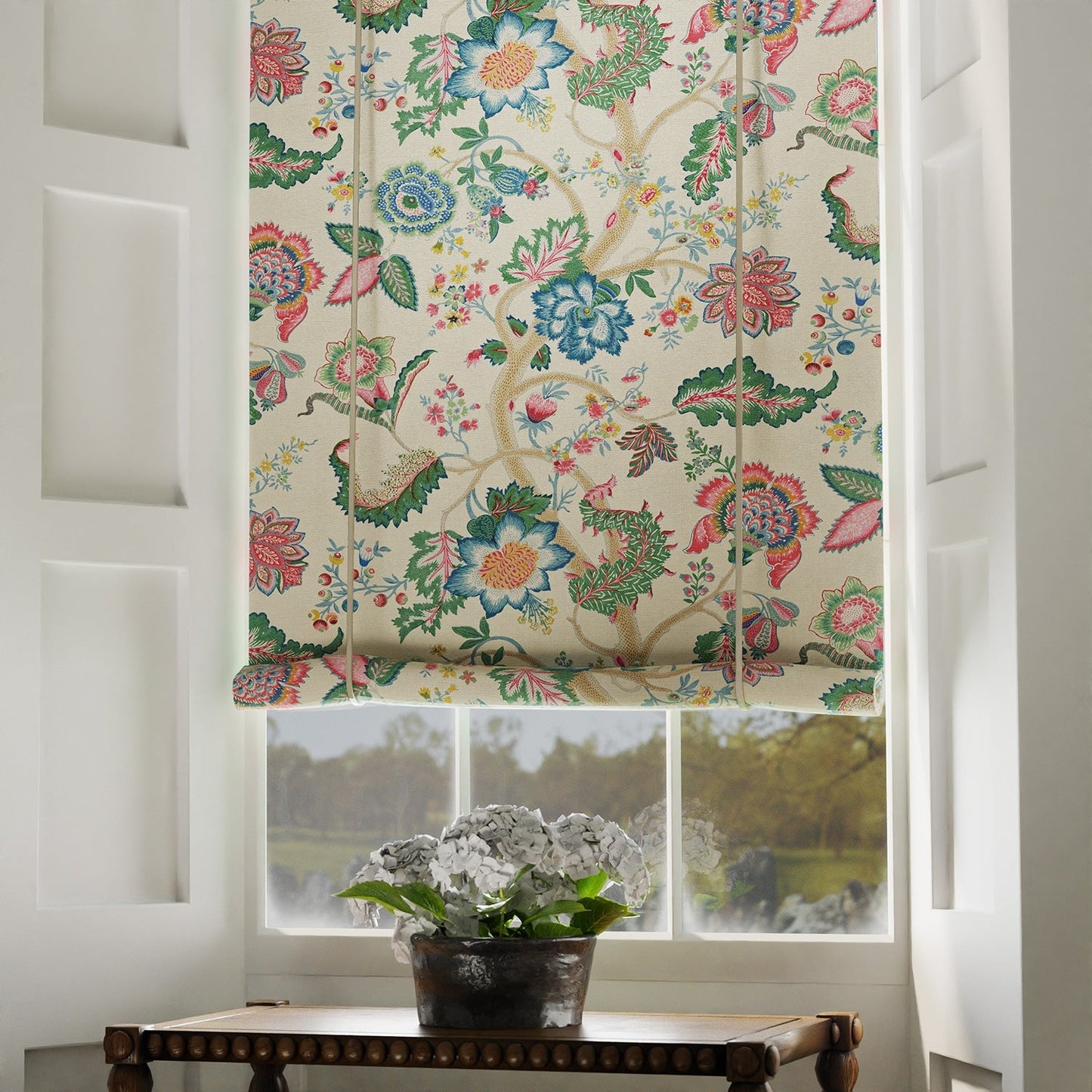 Linwood Kitty Spring Green Made to Measure Curtains