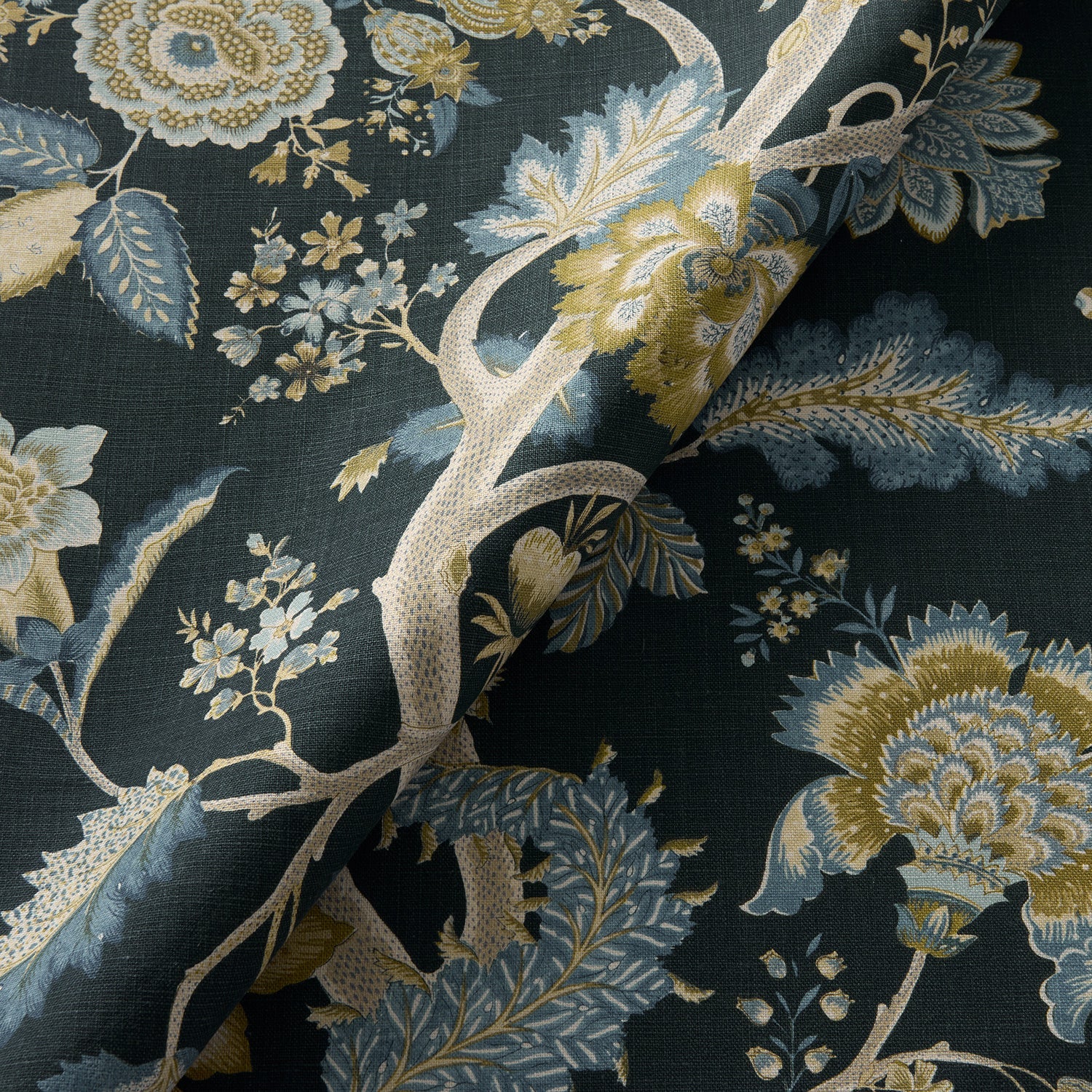 Linwood Kitty Night Garden Made to Measure Curtains