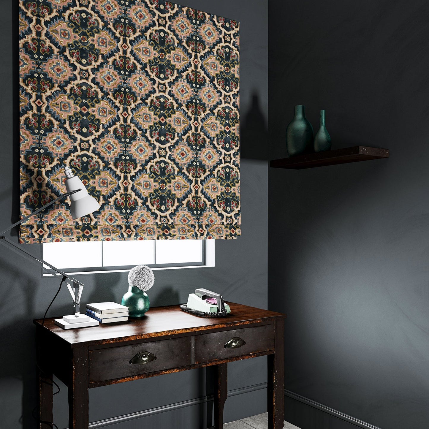 Linwood Kami Dusk FR Made to Measure Curtains