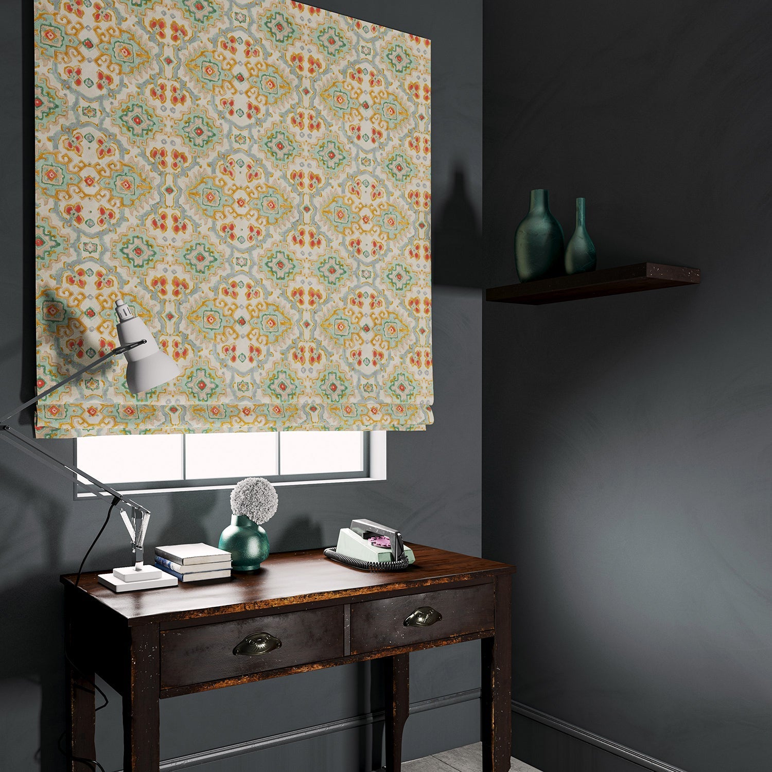 Linwood Kami Jade FR Made to Measure Curtains