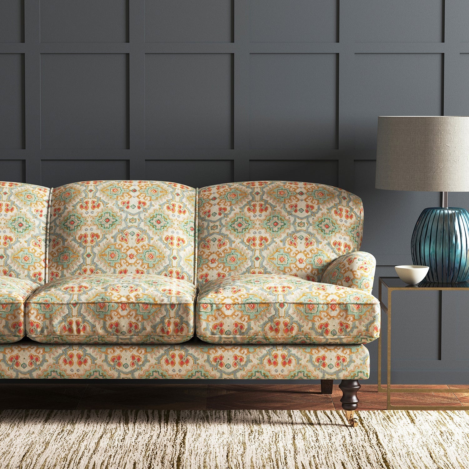 Linwood Kami Jade FR Made to Measure Curtains