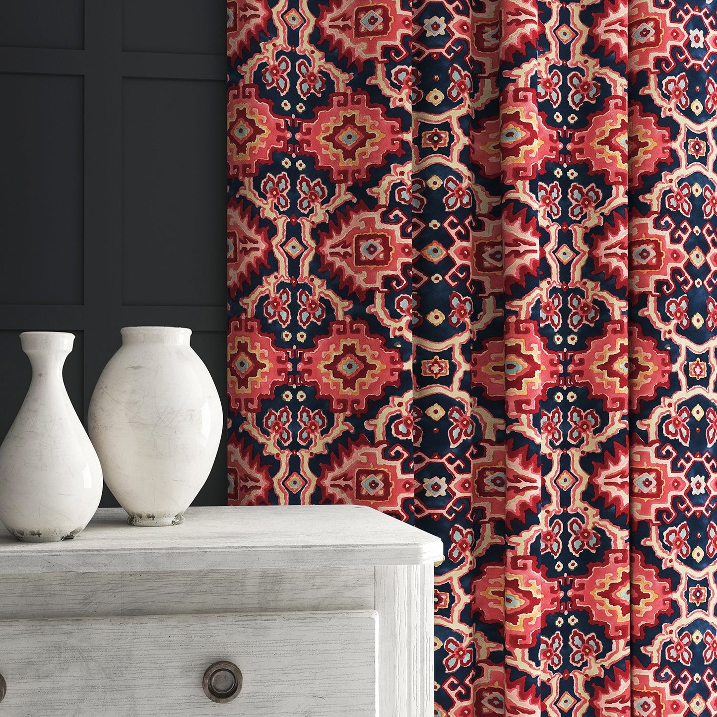 Linwood Kami Persian FR Made to Measure Curtains