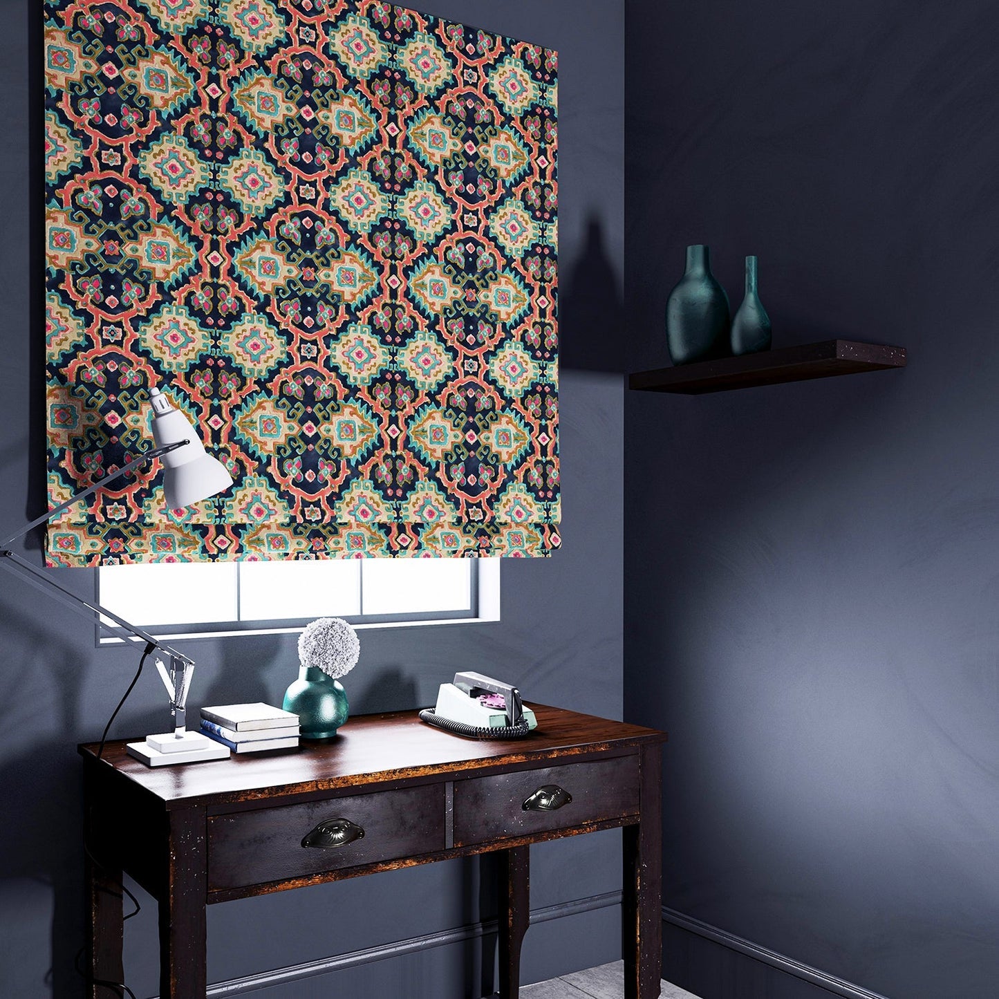 Linwood Kami Topaz FR Made to Measure Curtains