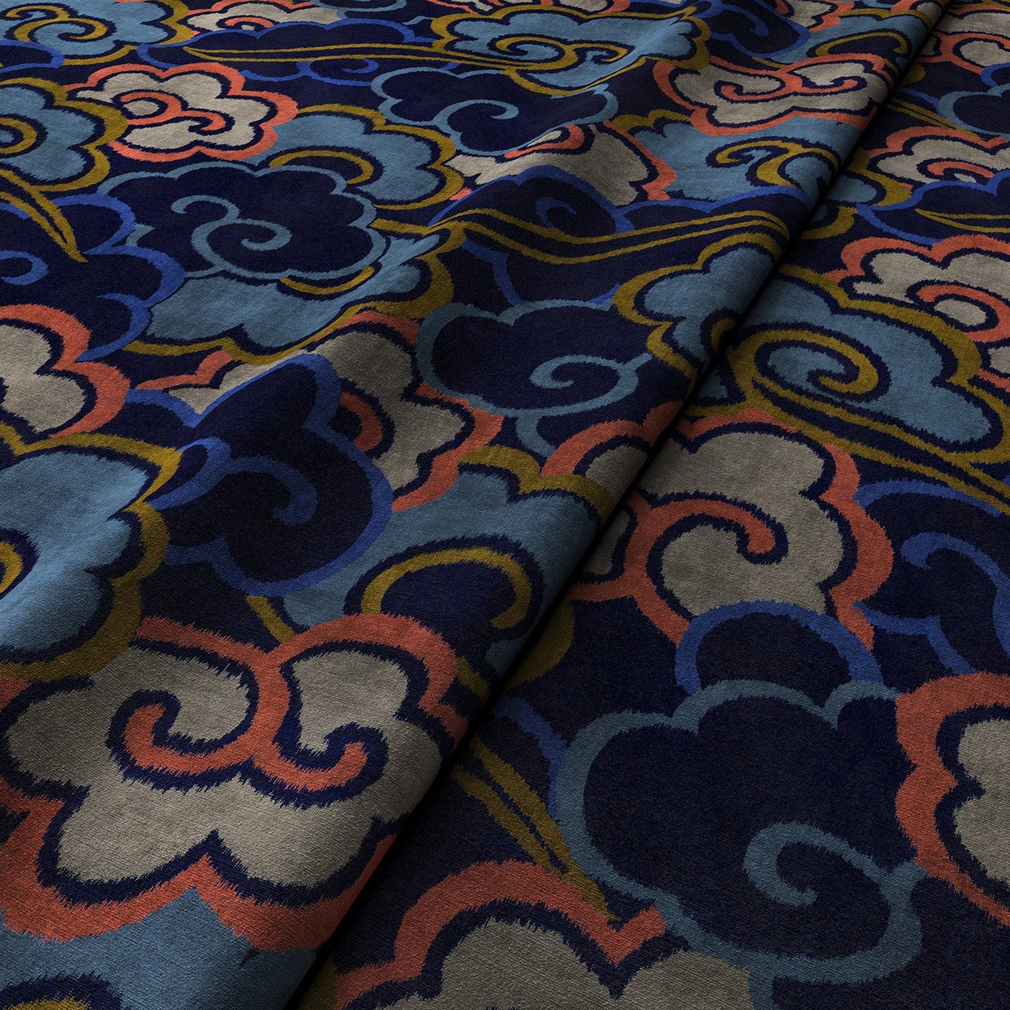 Linwood Kimono Dreams Blaze Made to Measure Curtains