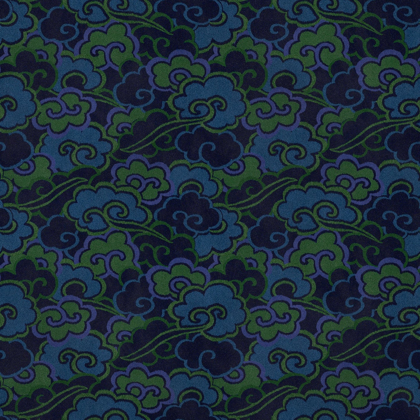 Linwood Kimono Dreams Moss Made to Measure Curtains