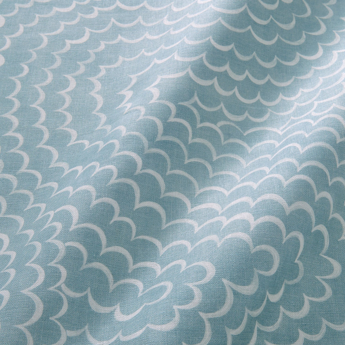 Linwood Nimbus Sky Blue FR Made to Measure Roman Blinds