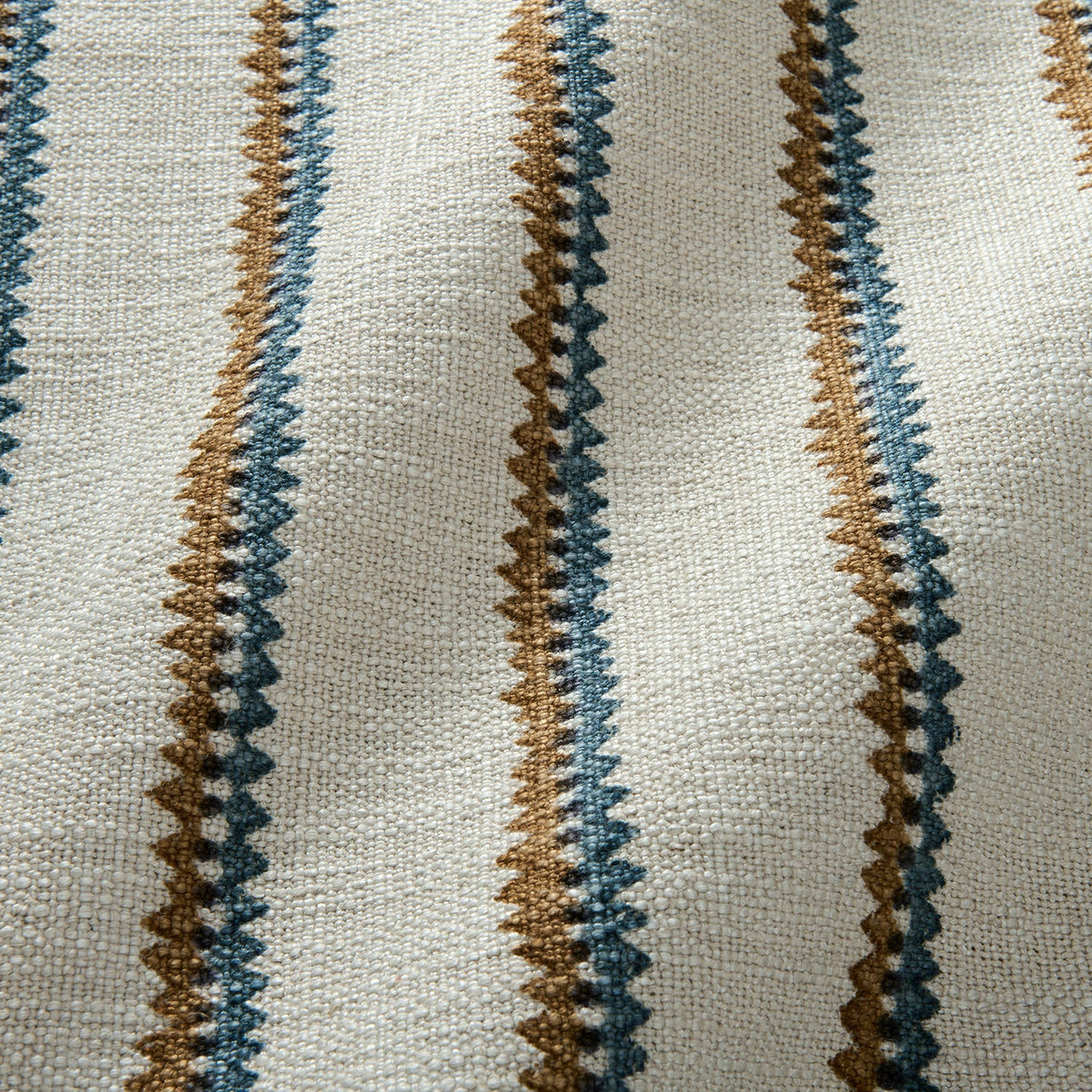 Linwood Zippy Steel-Ochre Made to Measure Curtains