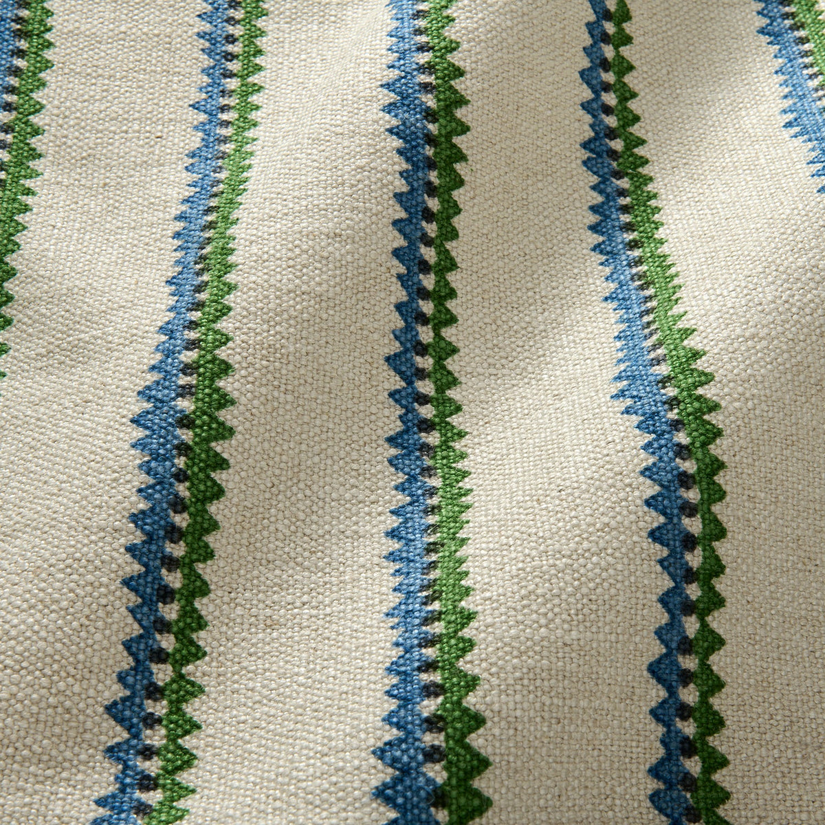 Linwood Zippy Blue-Green Made to Measure Roman Blinds