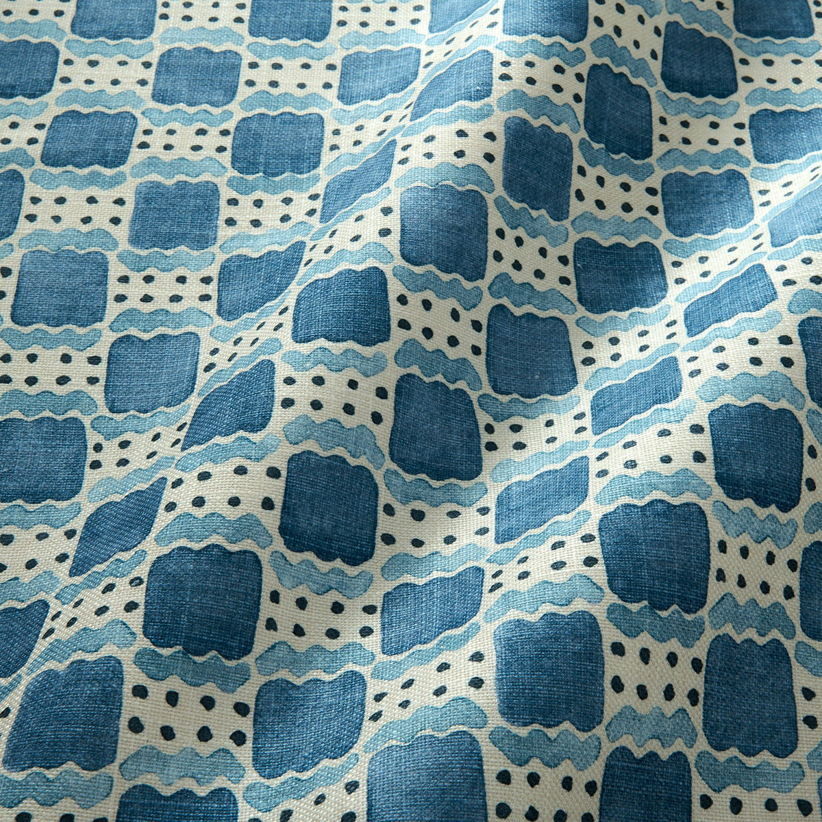Linwood Ravioli Marine Made to Measure Curtains