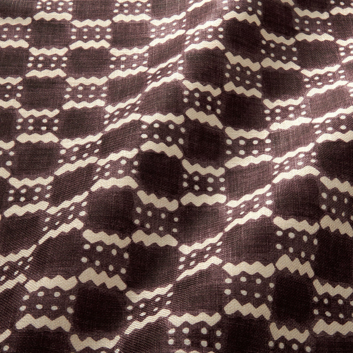 Linwood Ravioli Damson Made to Measure Curtains