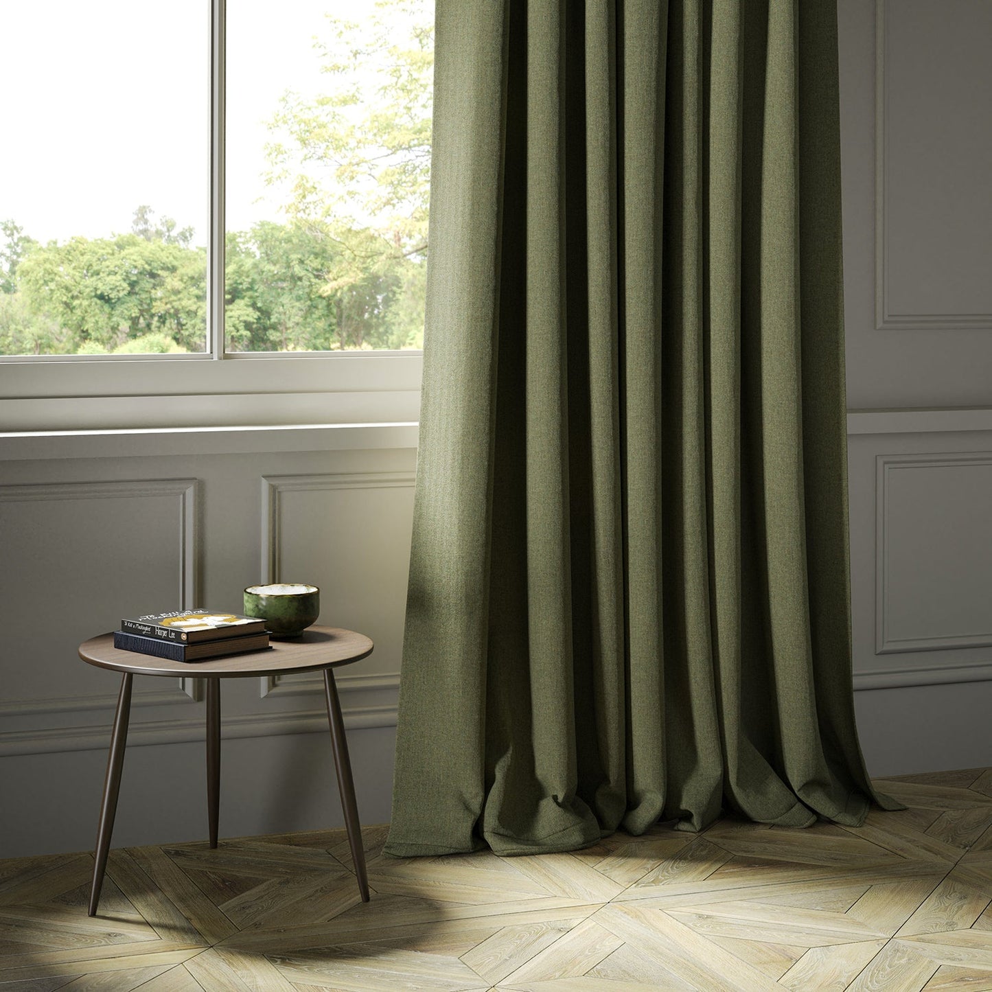 Linwood Unst Greenan FR Made to Measure Curtains