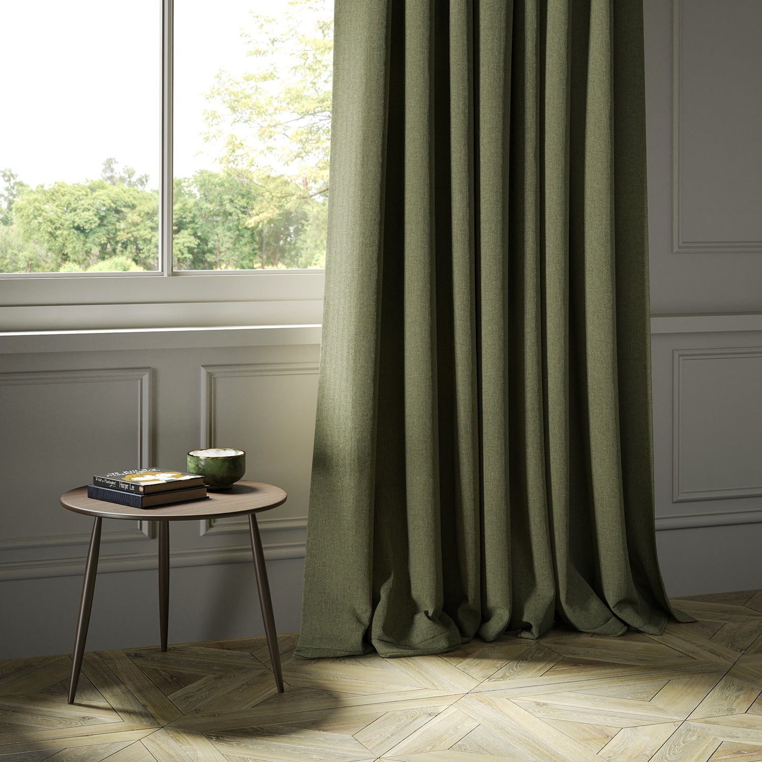 Linwood Unst Greenan FR Made to Measure Curtains