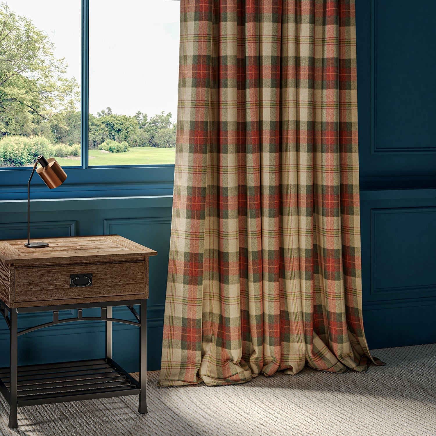 Linwood Beachcomber Lady Isle FR Made to Measure Curtains