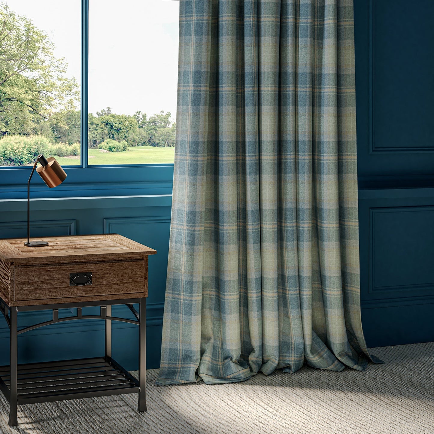 Linwood Beachcomber Covesea FR Made to Measure Curtains