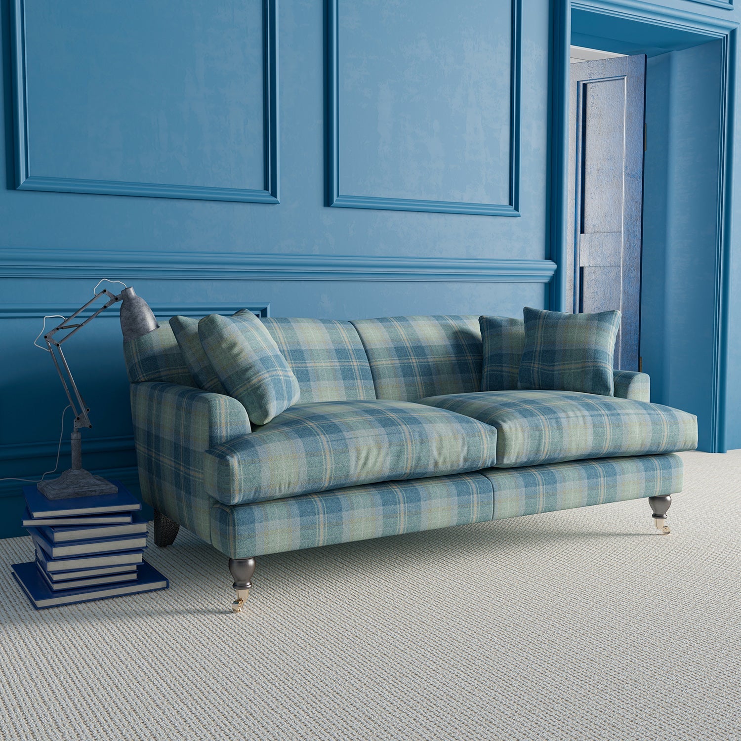 Linwood Beachcomber Covesea FR Made to Measure Curtains