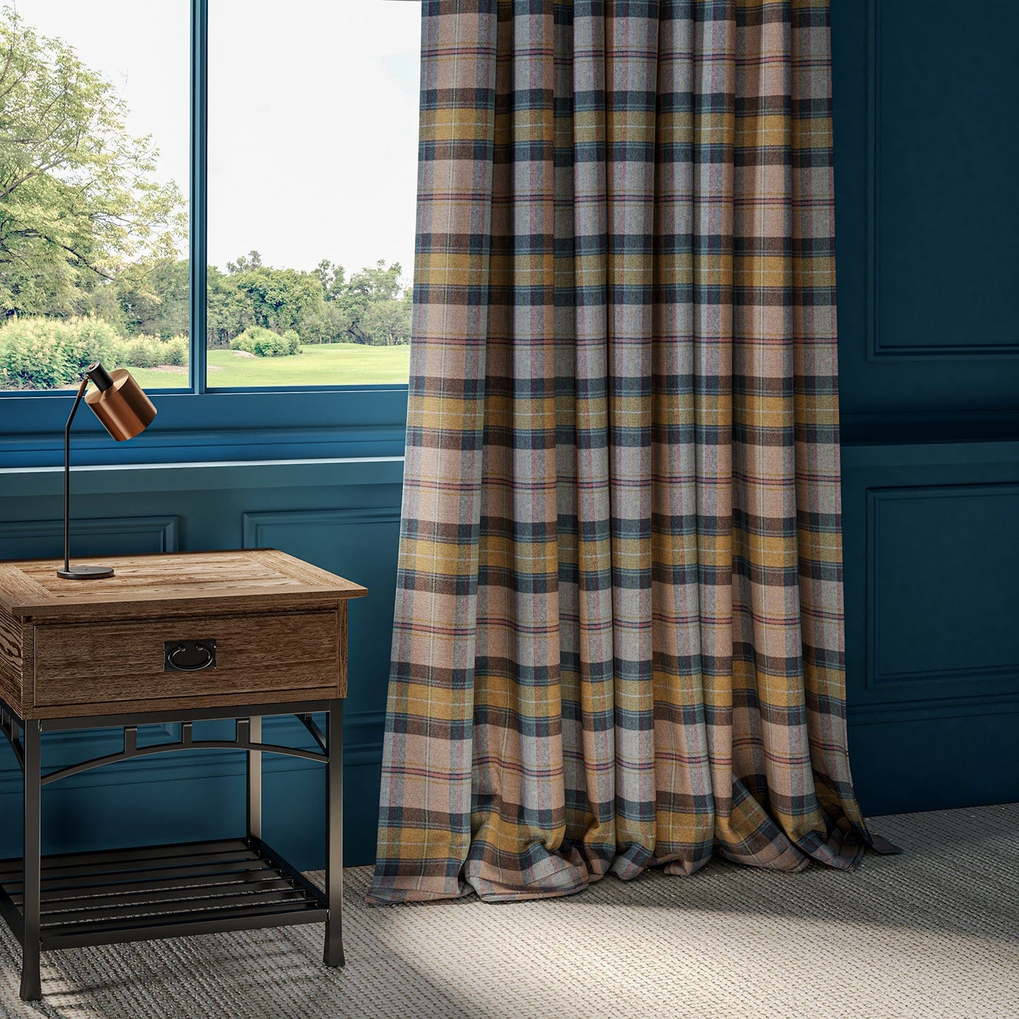 Linwood Beachcomber Cape Wrath FR Made to Measure Curtains