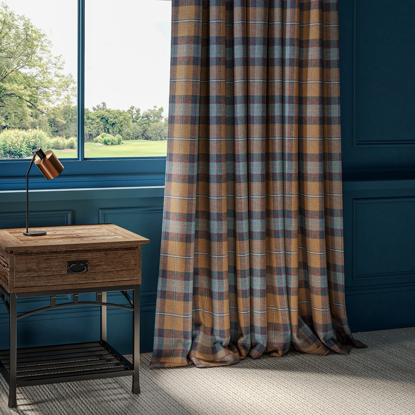 Linwood Beachcomber Stroma FR Made to Measure Curtains