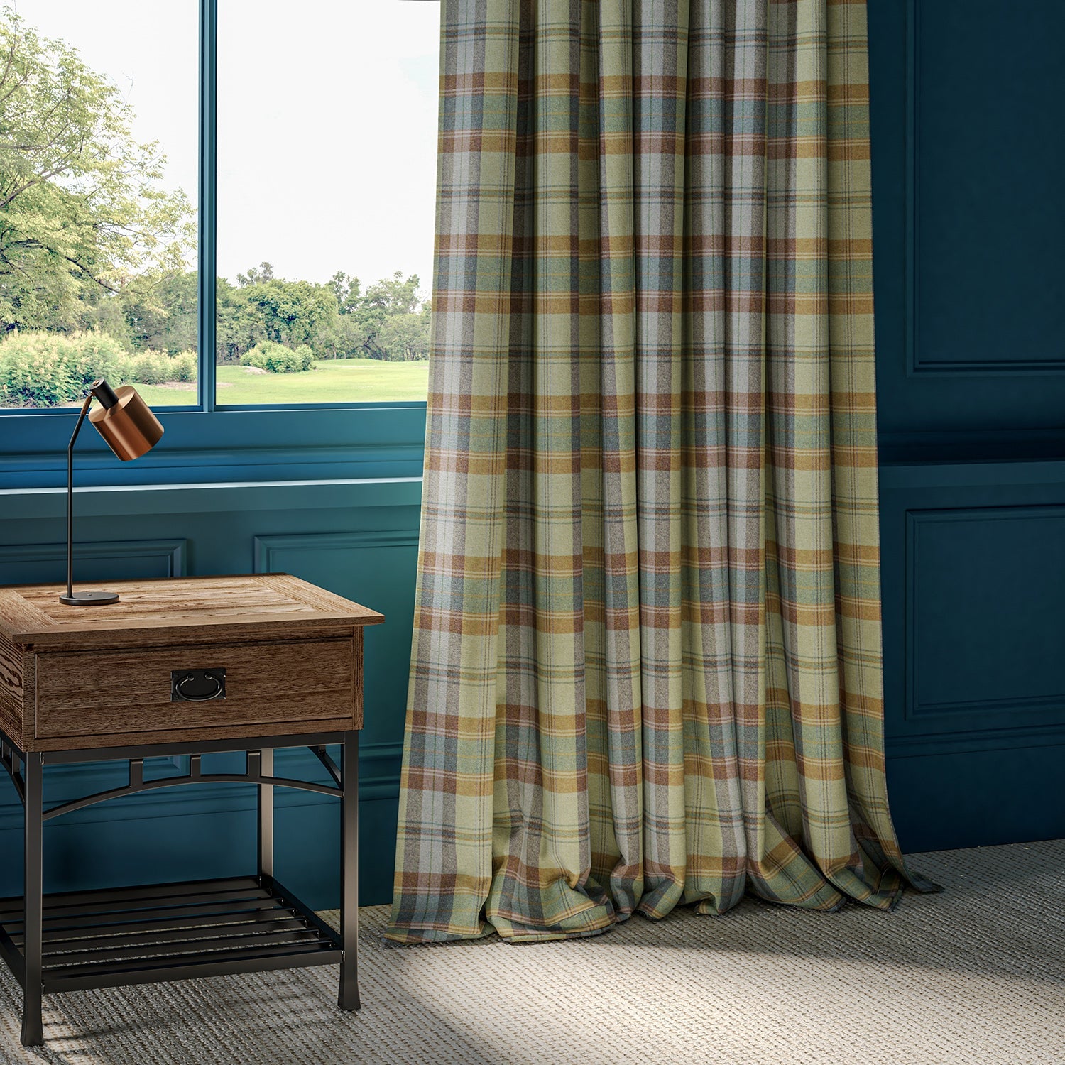 Linwood Beachcomber Barns Ness FR Made to Measure Curtains