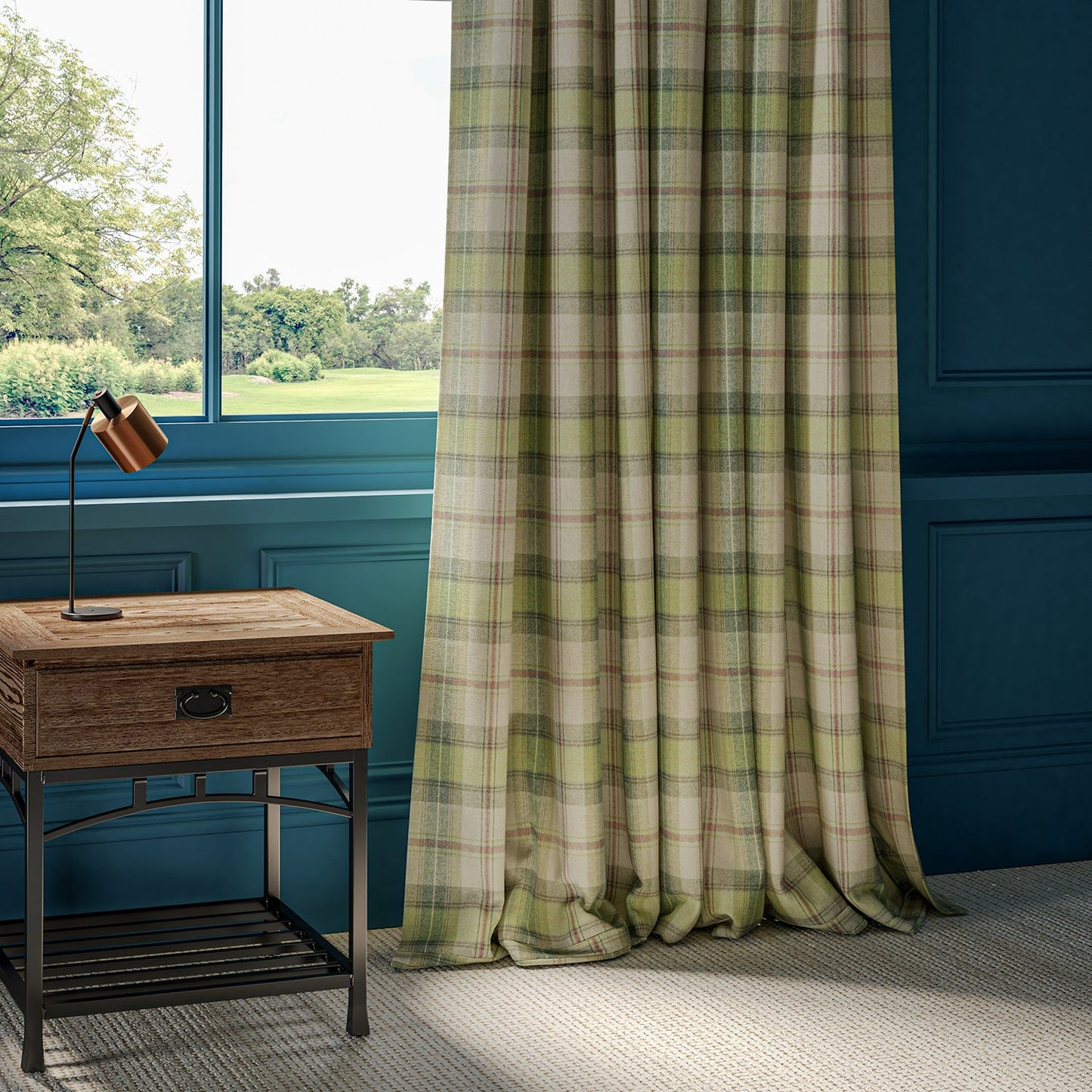 Linwood Beachcomber Bass Rock FR Made to Measure Curtains