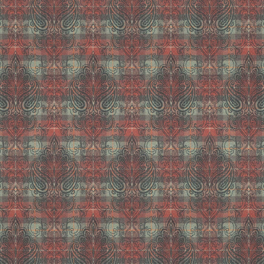 Linwood Alberta Maple Jacquard FR Made to Measure Curtains
