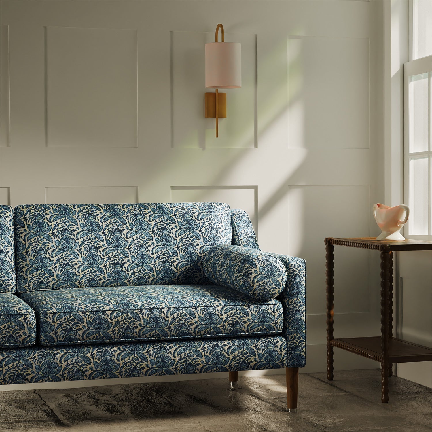 Linwood Torosay Indigo Made to Measure Curtains