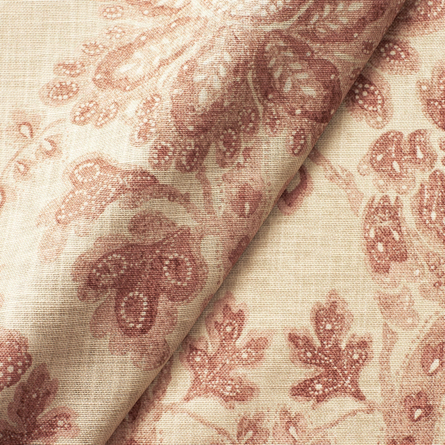 Linwood Cranbourne Rhubarb Compote Made to Measure Curtains